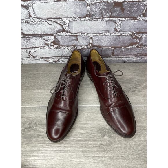 Paragon Brown Leather Cap Toe Handmade Oxfords Lace Up Shoes Men Sz 11D US/44EU - Picture 4 of 16